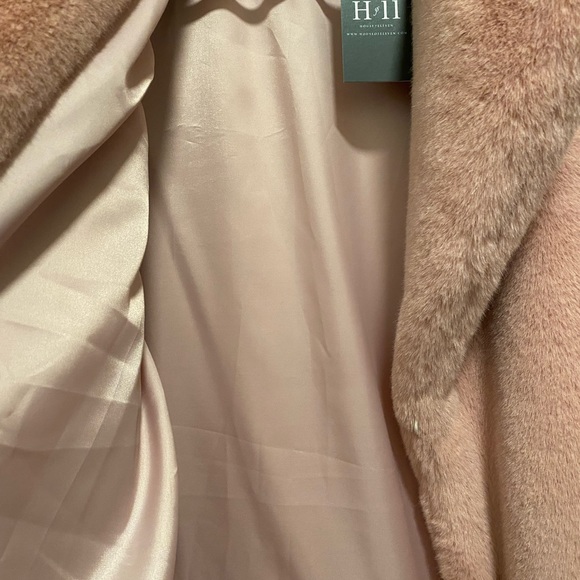 Blush Pink Teddy Coat **brand new** - Picture 8 of 8